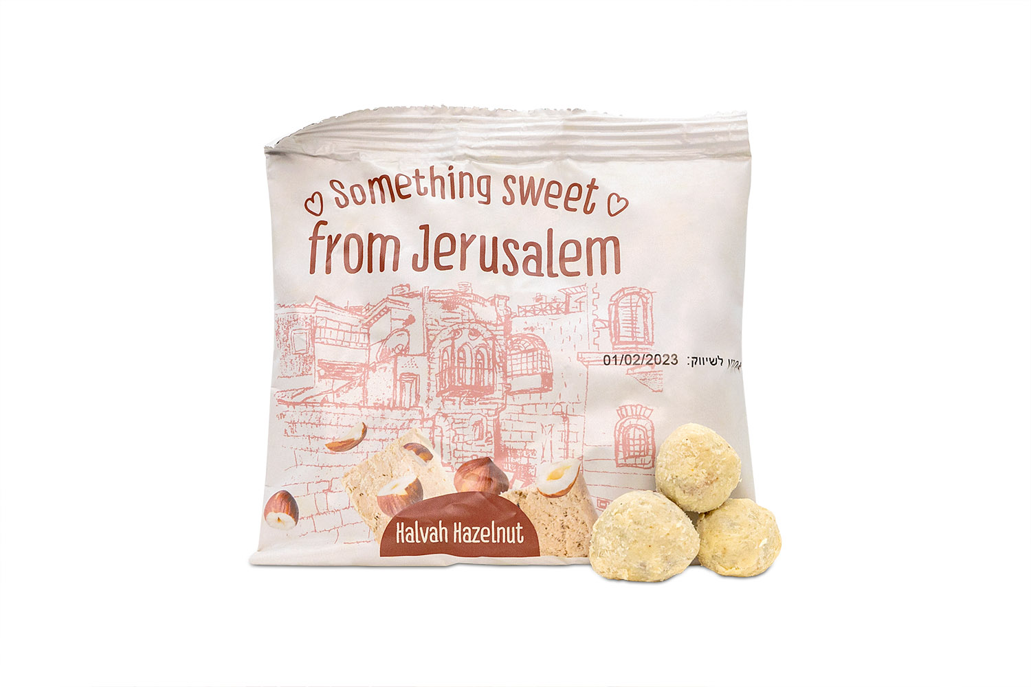 Something Sweet from Jerusalem Halva Hazelnuts Israel Cart