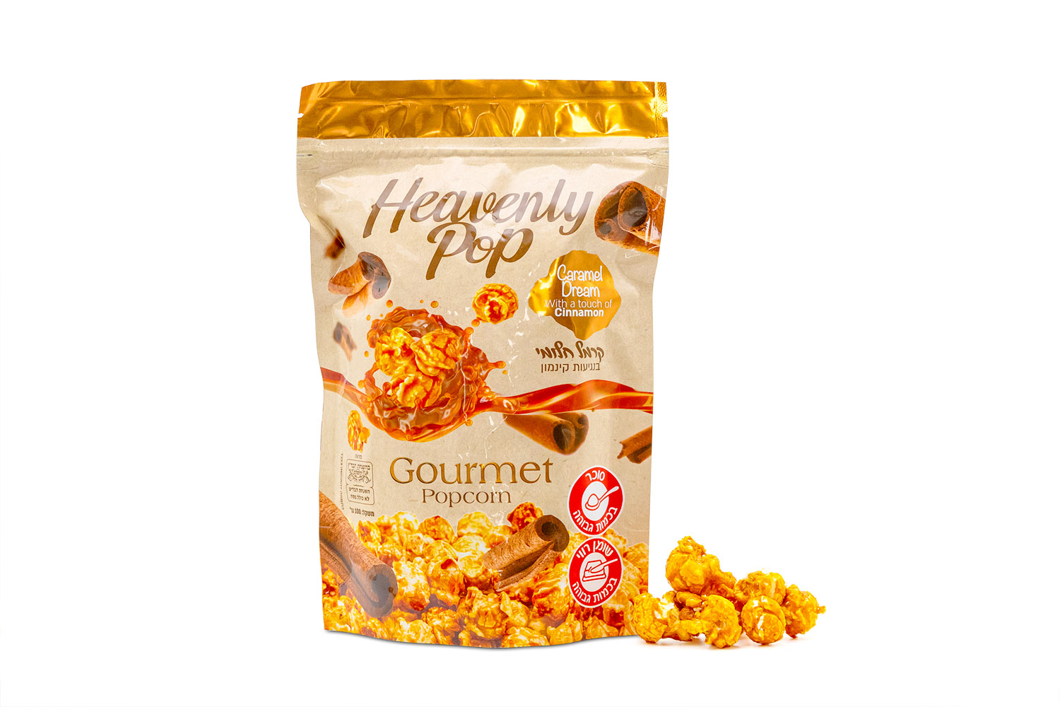Caramel Dream Gourmet Popcorn Israel Cart