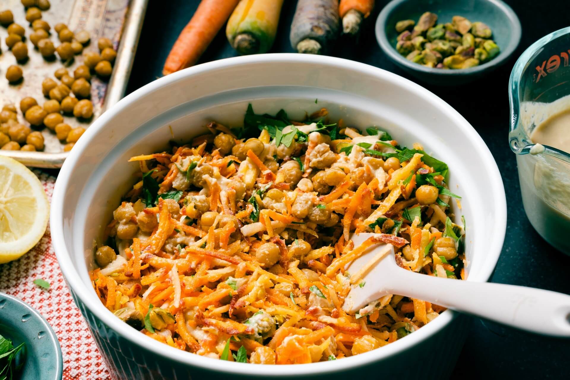 Carrot Tahini Salad - Israel Cart
