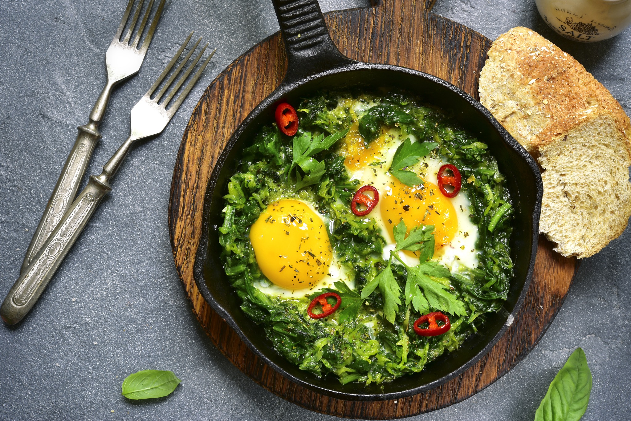 Green Shakshuka - Israel Cart