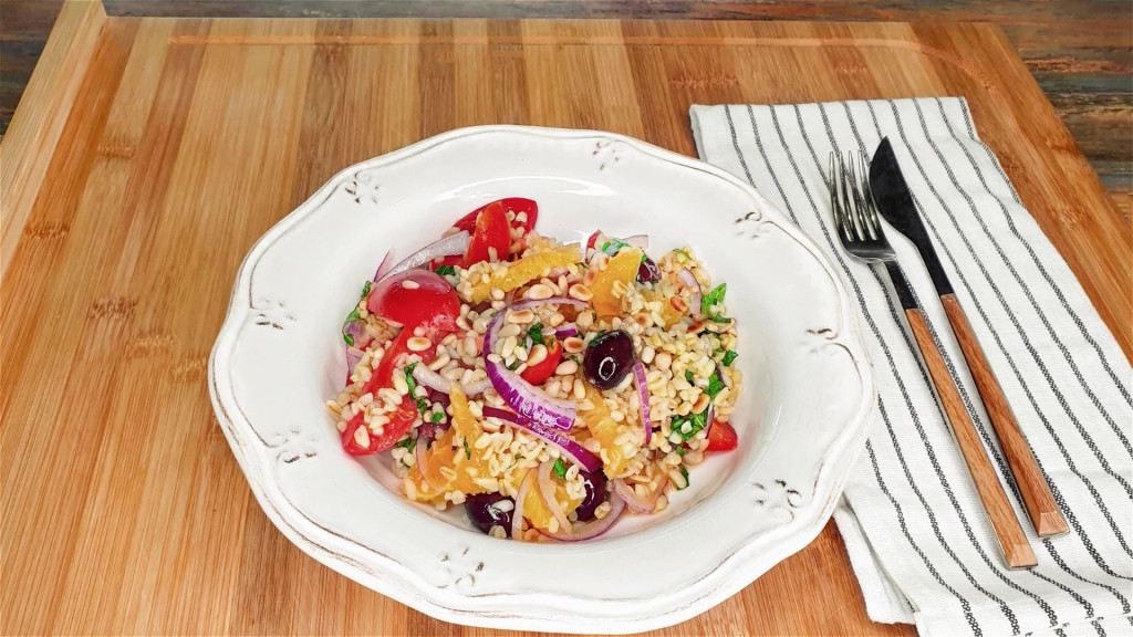 Orange Bulgur Salad - Israel Cart