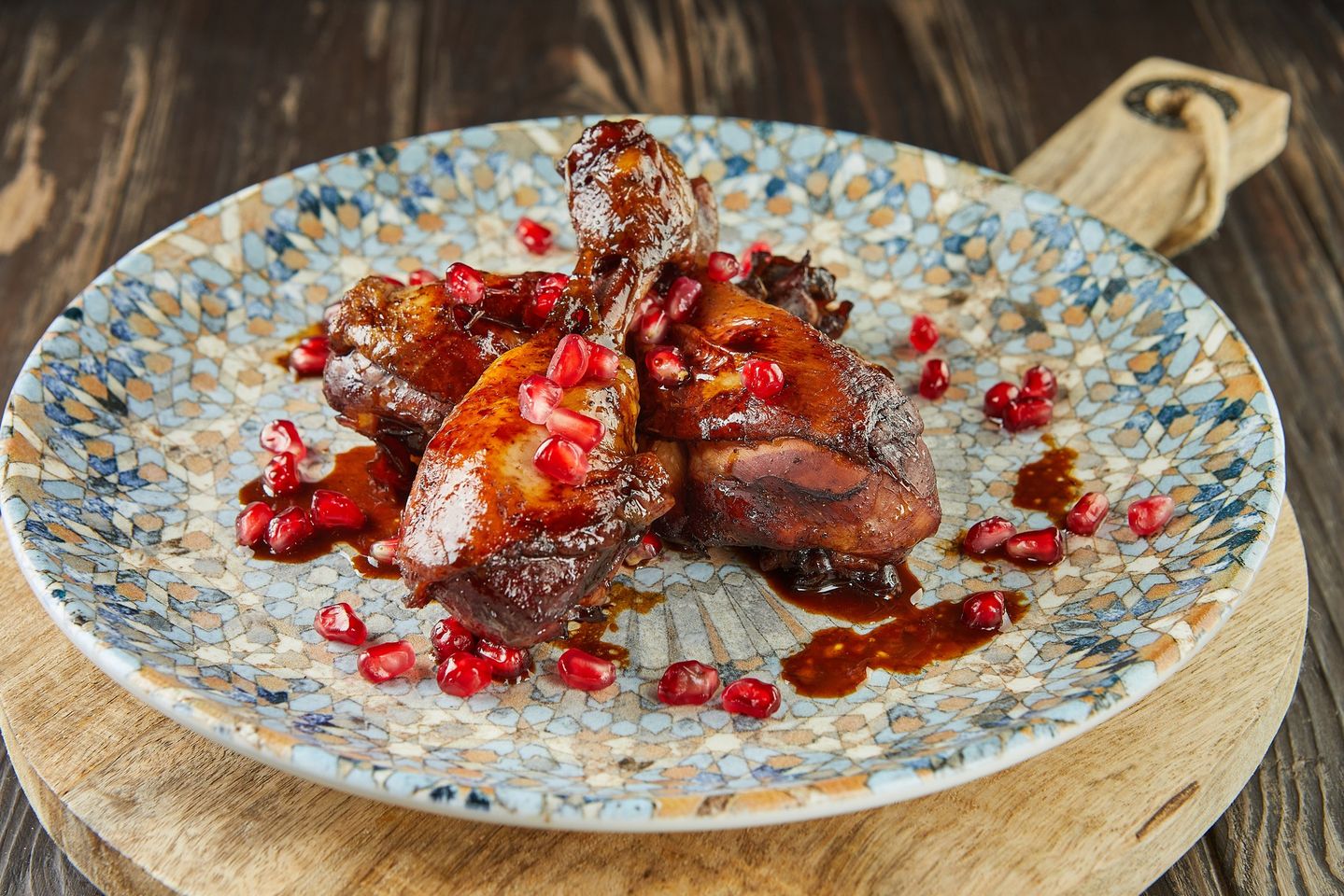 Pomegranate and Honey Glazed Chicken - Israel Cart