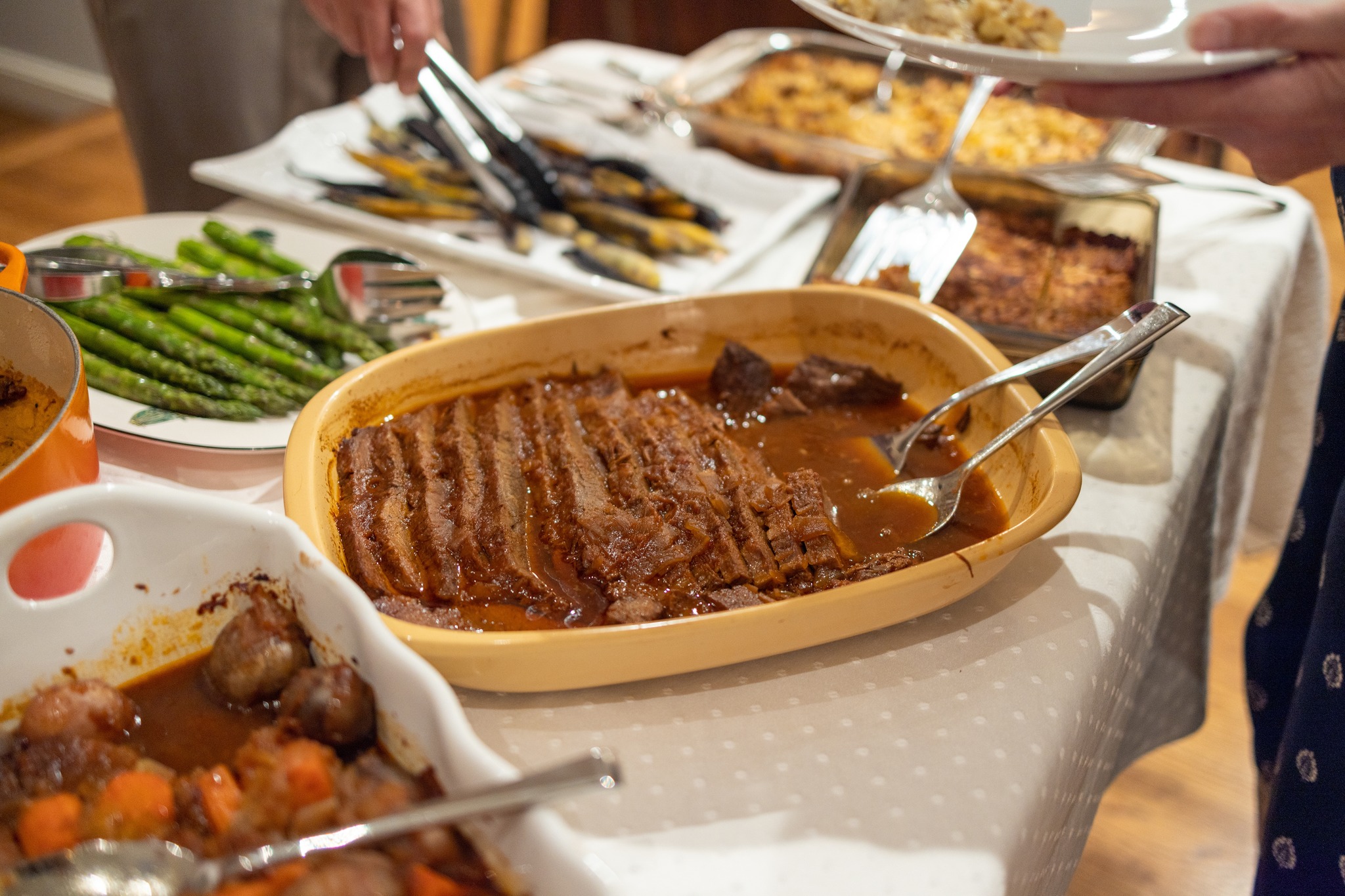 Classic Shabbat Beef Brisket with Red Wine and Paprika Israel Cart