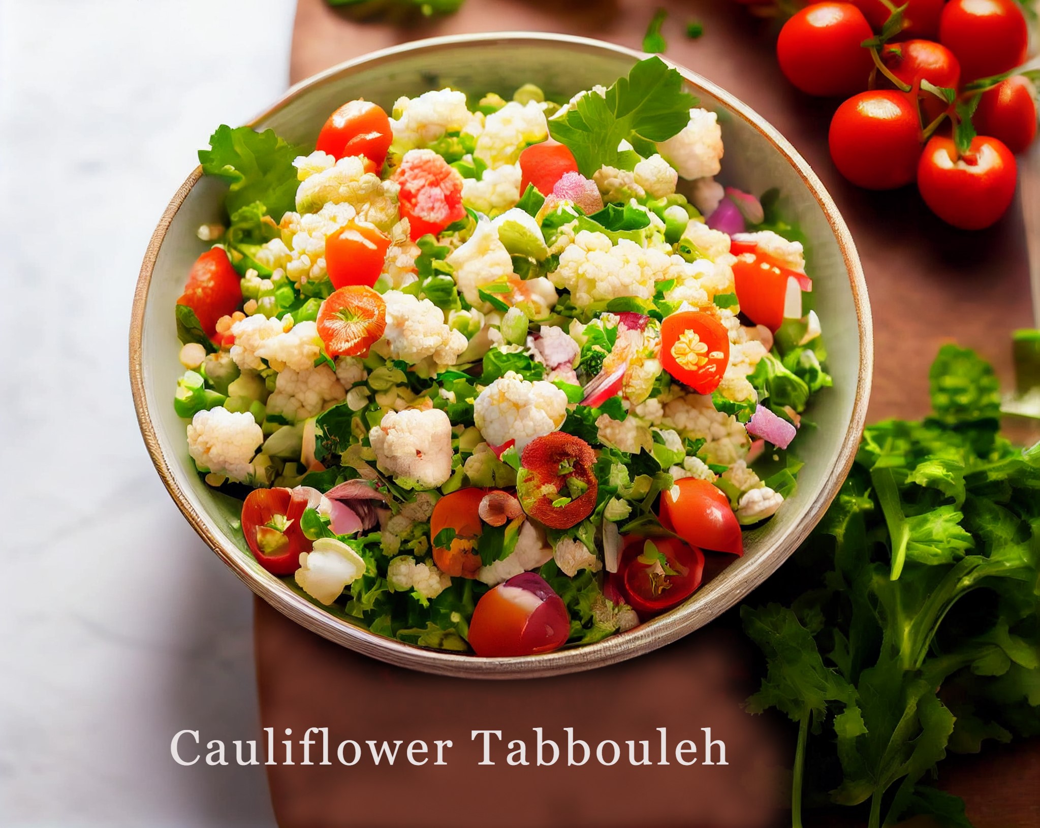 Cauliflower Tabbouleh Salad - Israel Cart