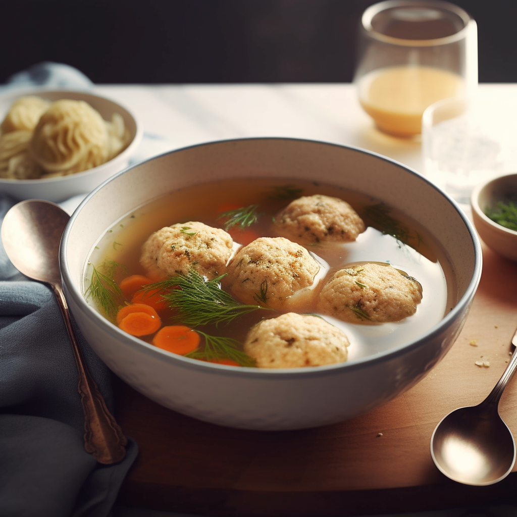 Classic Matzo Ball Soup for Passover - Israel Cart