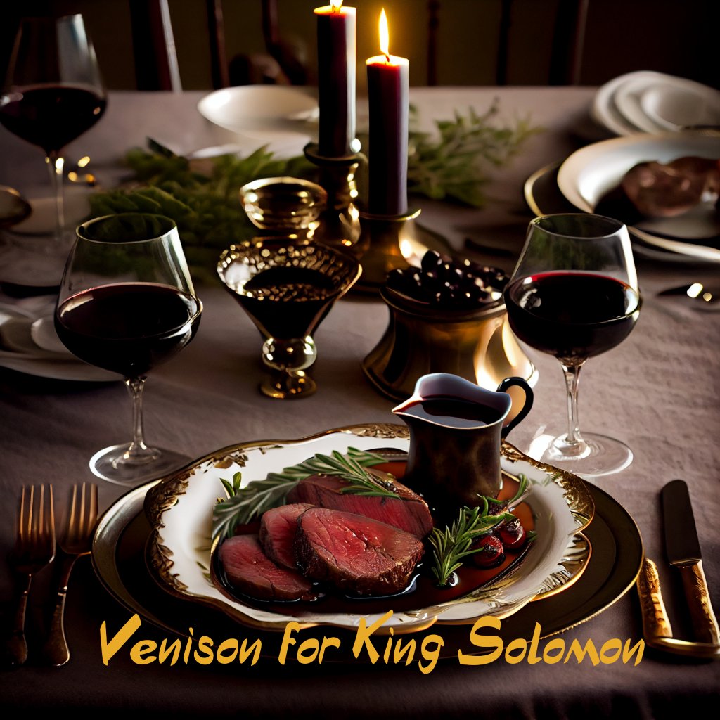 Venison for King Solomon - Israel Cart