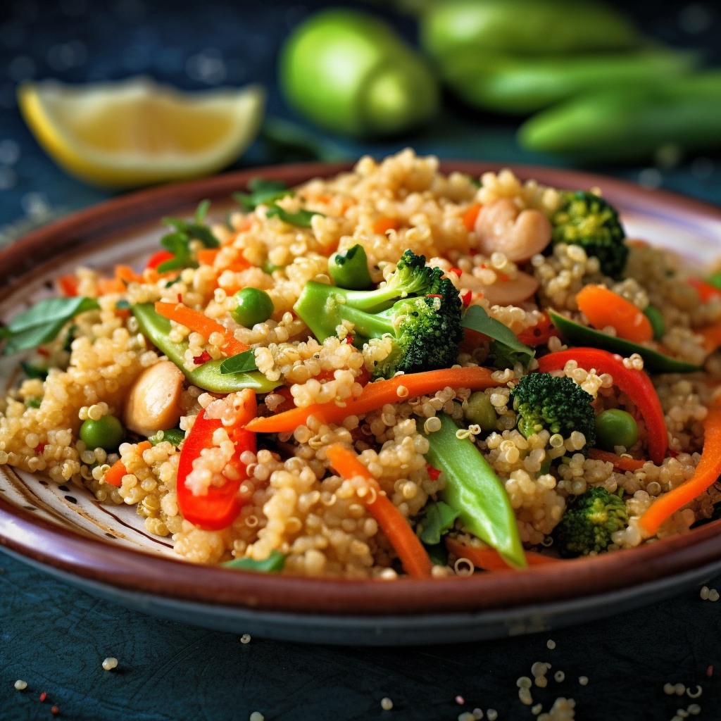 Quinoa and Vegetable Stir-Fry - Israel Cart