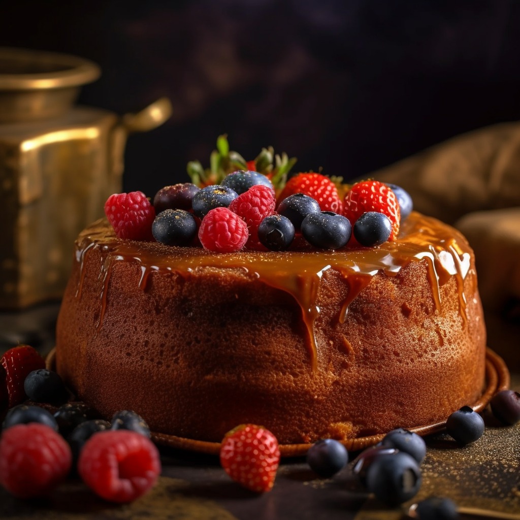 Almond and Tahini-Olive Oil Cake - Israel Cart