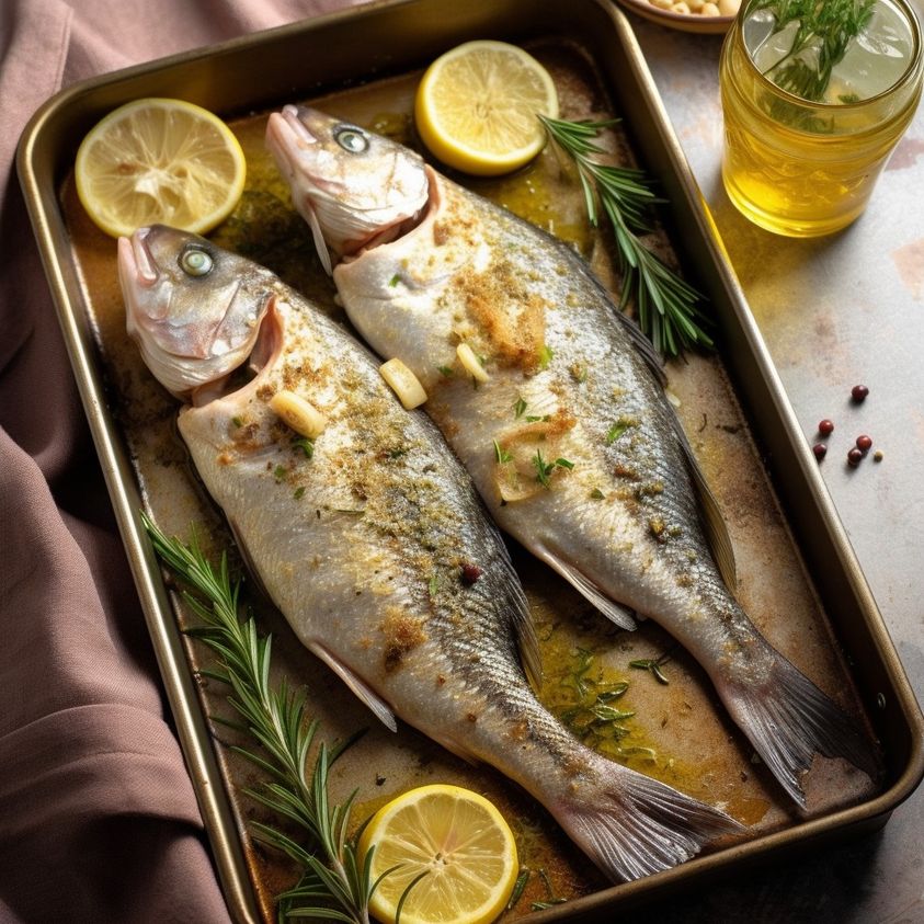 Za'atar Roasted Branzino - Israel Cart