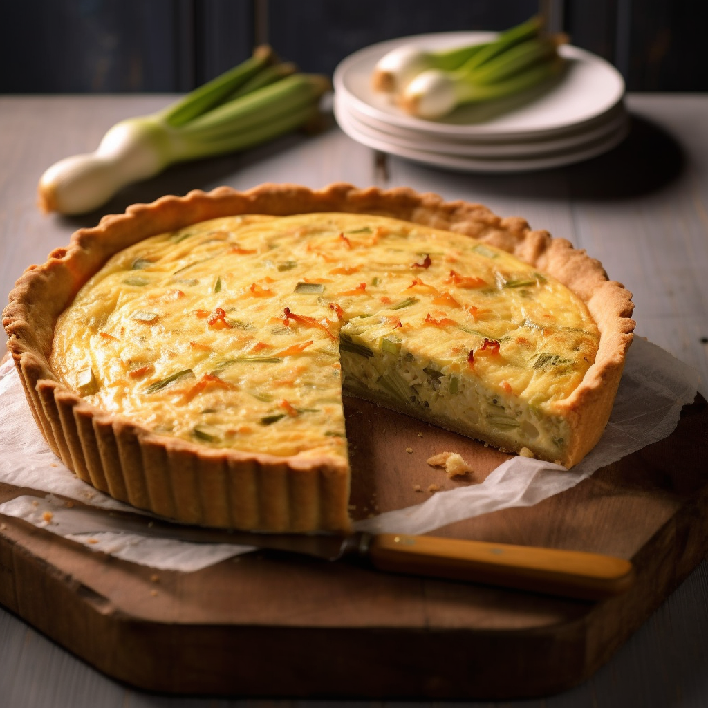 Israeli Leek Pashtida (Quiche) - Israel Cart